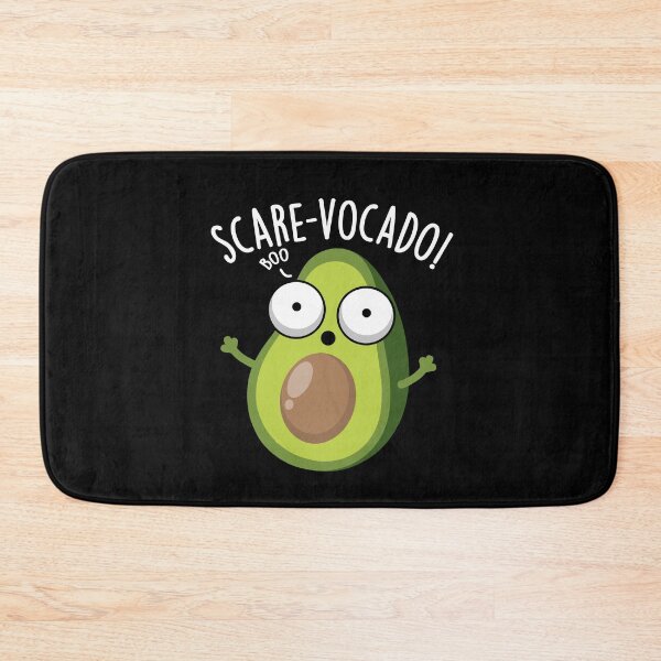 Item preview, Scare-vocaco Funny Avocado Puns (Dark BG) designed and sold by punnybone.