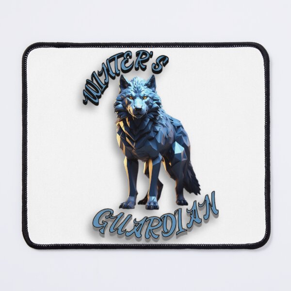 Item preview, Winter's Guardian / Lone Wolf Motivation designed and sold by PolygonPinnacle.