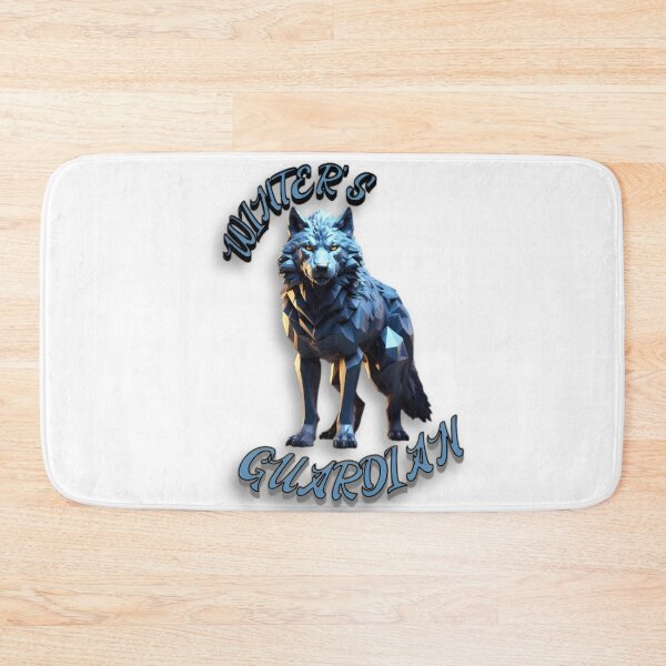 Item preview, Winter's Guardian / Lone Wolf Motivation designed and sold by PolygonPinnacle.