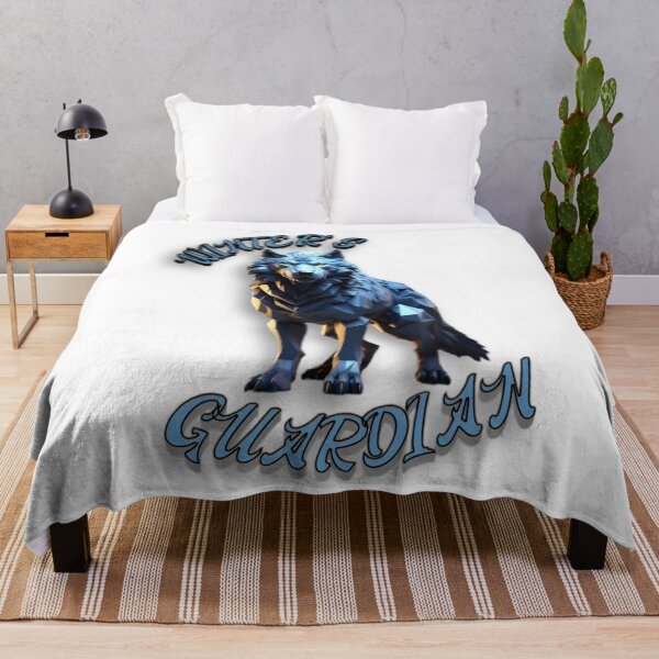 Item preview, Winter's Guardian / Lone Wolf Motivation designed and sold by PolygonPinnacle.