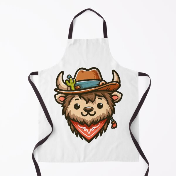 Item preview, Stylish Bison with Hat designed and sold by ArtfulWeave.