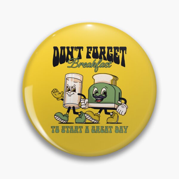 Item preview, Breakfast Mascot designed and sold by RockBeeDesigns.