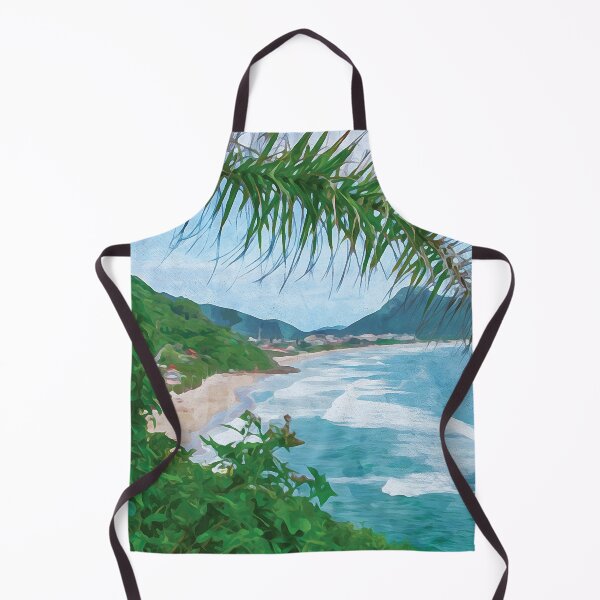 Item preview, View of the beach Praia da Solidão in watercolor designed and sold by Intermundium.