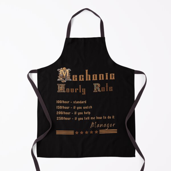 Item preview, Mechanic Hourly Rate designed and sold by Enchantedgraph.