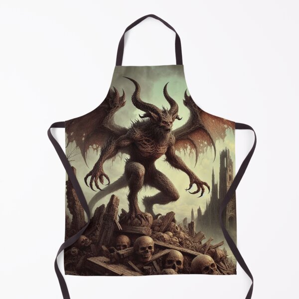 Item preview, Monster Among the Ruins: Apocalyptic Sentinel designed and sold by Lyavalio.