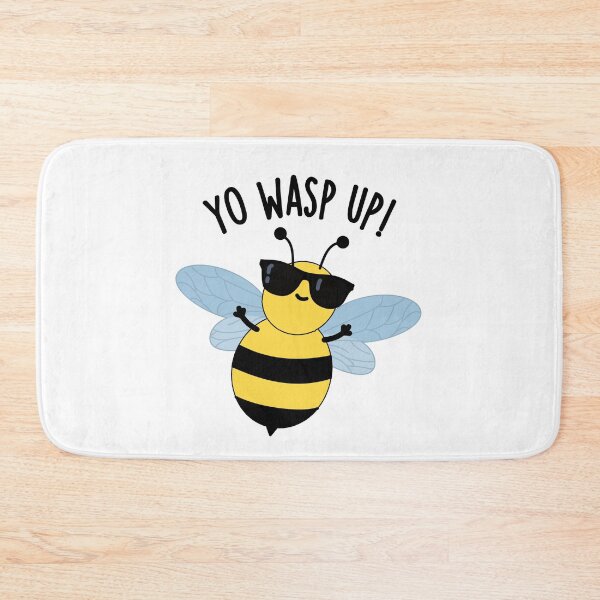 Item preview, Yo Wasp Up Funny Bug Puns designed and sold by punnybone.