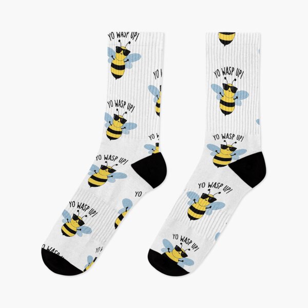 Item preview, Yo Wasp Up Funny Bug Puns designed and sold by punnybone.