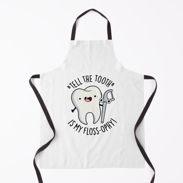 Item preview, Tell The Tooth Is My Floss-ophy Funny Dental Puns designed and sold by punnybone.
