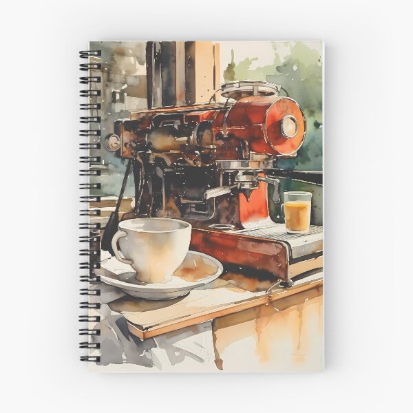 Item preview, Coffee Watercolors Digital paper designed and sold by Khun-Teera.