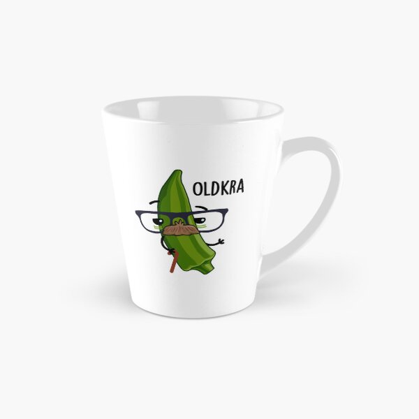 Item preview, Old-kra Funny Okra Puns designed and sold by punnybone.