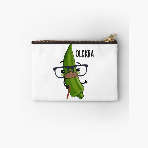 Item preview, Old-kra Funny Okra Puns designed and sold by punnybone.