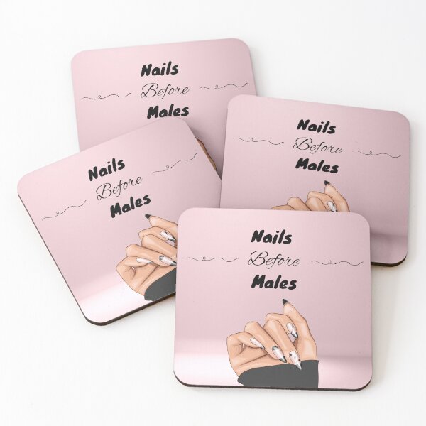 Item preview, Nails Before Males designed and sold by CheekyKitty.