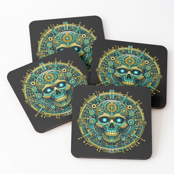 Item preview, Cybernetic Skull Revelation designed and sold by SerhiiArt.