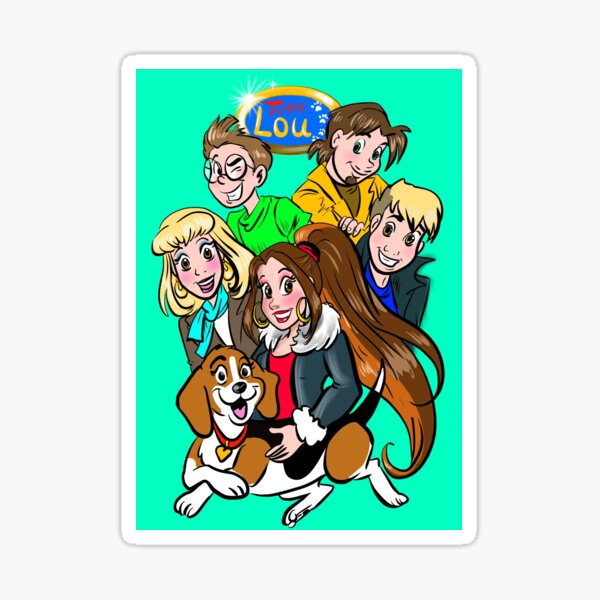 Item preview, Comic characters Team Lou  designed and sold by topssylvia.
