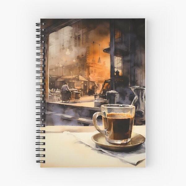 Item preview, Coffee Watercolors Digital paper designed and sold by Khun-Teera.