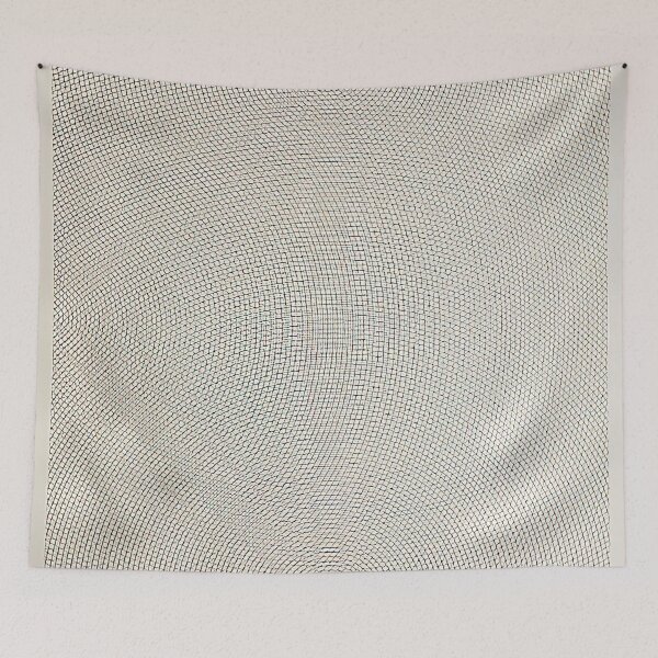Item preview, arcs from sides or corners grids circles 1972 designed and sold by MARTART9.