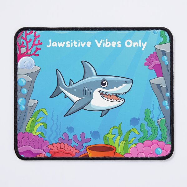 Item preview, Jawsitive Vibes Only designed and sold by CheekyKitty.