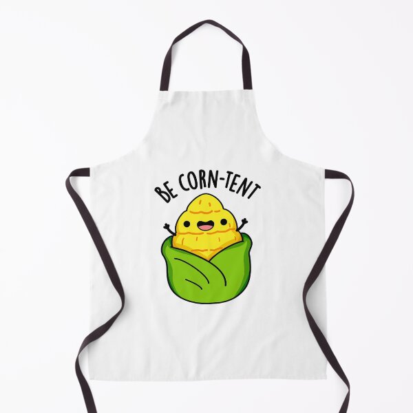 Item preview, Be Corn-tent Funny Corn Pun designed and sold by punnybone.