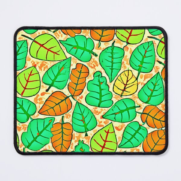 Item preview, Vivid Leaf Harmony Colorful Bliss designed and sold by Health And Fitness Posts e-Store.