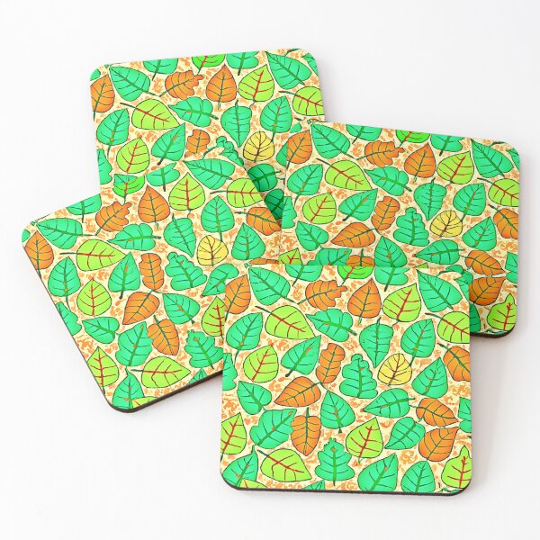 Item preview, Vivid Leaf Harmony Colorful Bliss designed and sold by Health And Fitness Posts e-Store.