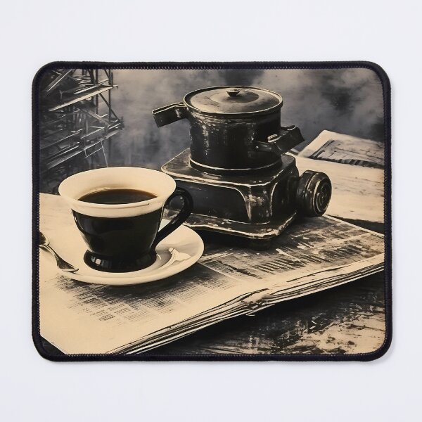 Item preview, Coffee Watercolors Digital paper designed and sold by Khun-Teera.