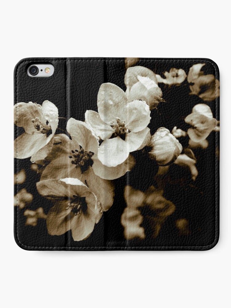 Alternate view of Apple Blossom iPhone Wallet
