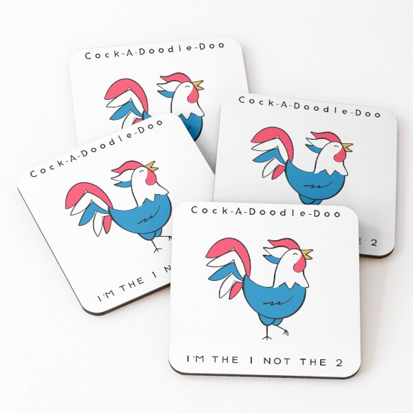 Item preview, Cock-A-Doodle-Doo I'm the 1, not the 2 designed and sold by FarmChickChux.