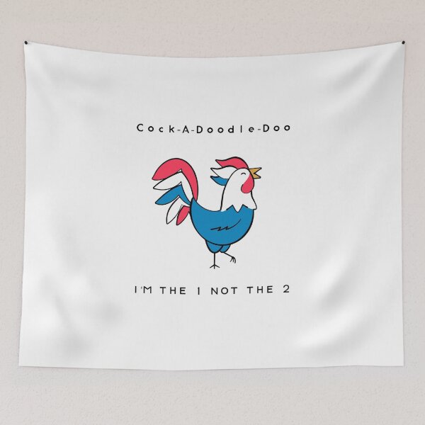 Item preview, Cock-A-Doodle-Doo I'm the 1, not the 2 designed and sold by FarmChickChux.