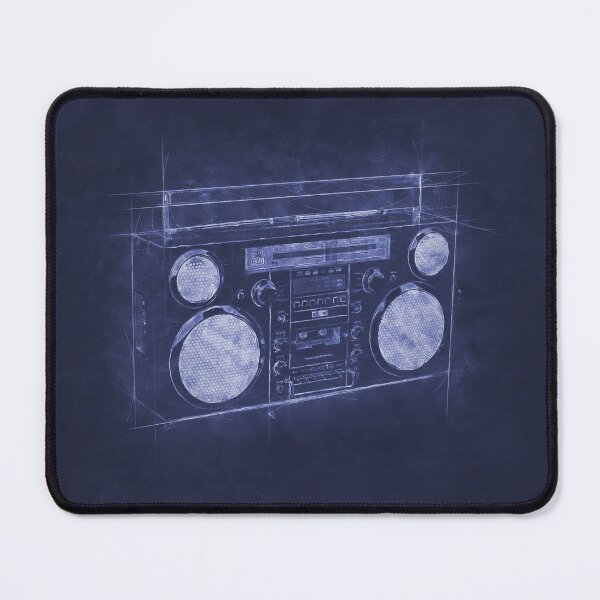 Item preview, Retro Boom box designed and sold by kissablecrafts.
