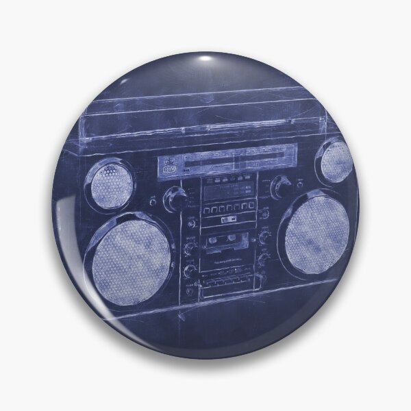 Artikelvorschau, Retro-Boombox entworfen und verkauft von kissablecrafts.
