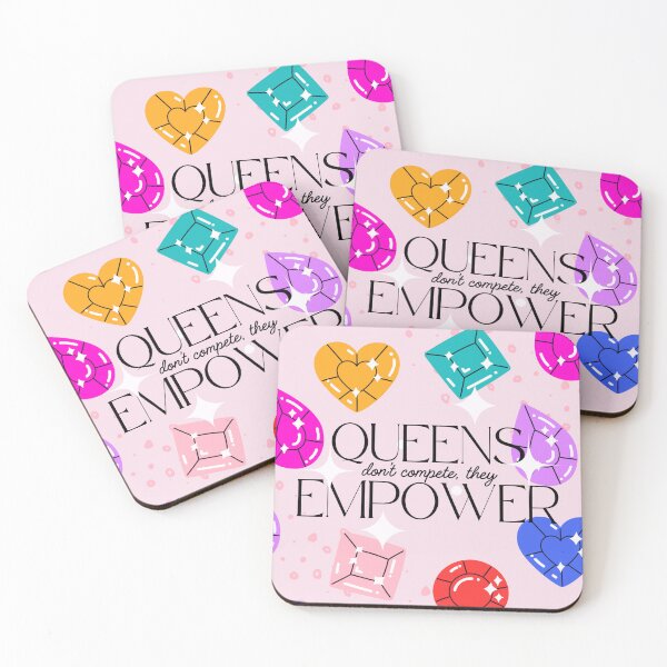 Item preview, Queens don't compete, they empower designed and sold by Sculpted Soul.