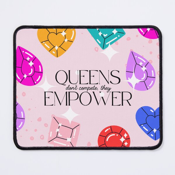 Item preview, Queens don't compete, they empower designed and sold by Sculpted Soul.