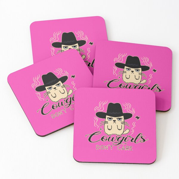 Item preview, Cowgirls Don't Care | Sassy Cowgirl Quotes | Funny Cowgirl Sayings | Tough cowgirl quotes designed and sold by themichetti.