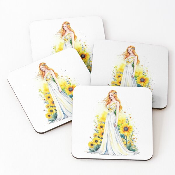Item preview, Woman Portrait M - Watercolors & Pen designed and sold by Oldetimemercan.