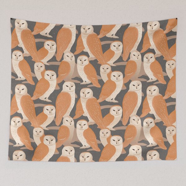 Item preview, Barn Owl Squad designed and sold by PrettyPatternss.