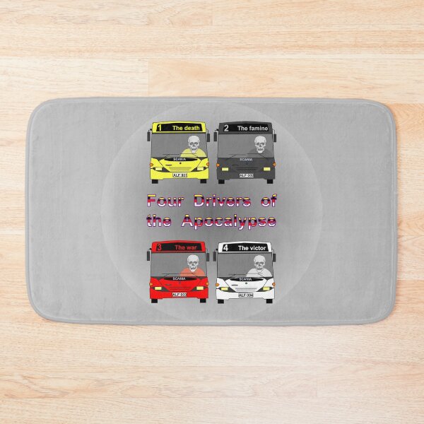 Item preview, The Four New Horsemen of the Apocalypse designed and sold by ALF2023.
