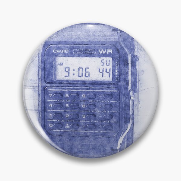 Item preview, Casio calculator watch retro designed and sold by kissablecrafts.