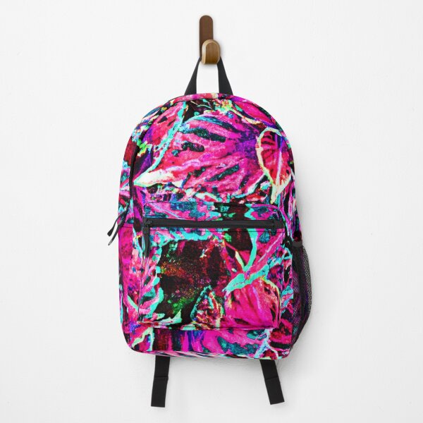 Item preview, Neon Pattern Dreams Vibrant Leaves designed and sold by Health And Fitness Posts e-Store.