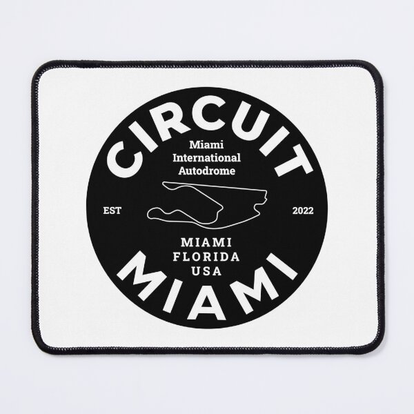 Item preview, Circuit Miami circle designed and sold by Oonamin.