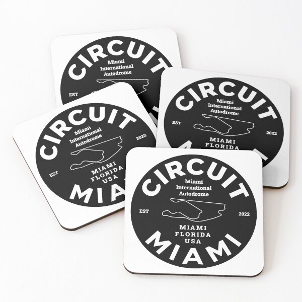 Item preview, Circuit Miami circle designed and sold by Oonamin.