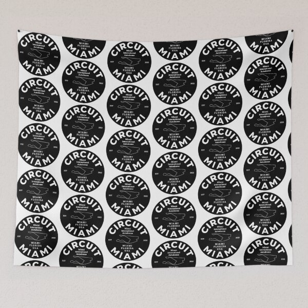 Item preview, Circuit Miami circle designed and sold by Oonamin.