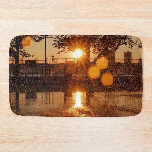 Item preview, Summer Rain At Sunset In New York City designed and sold by RelaxingEscapes.