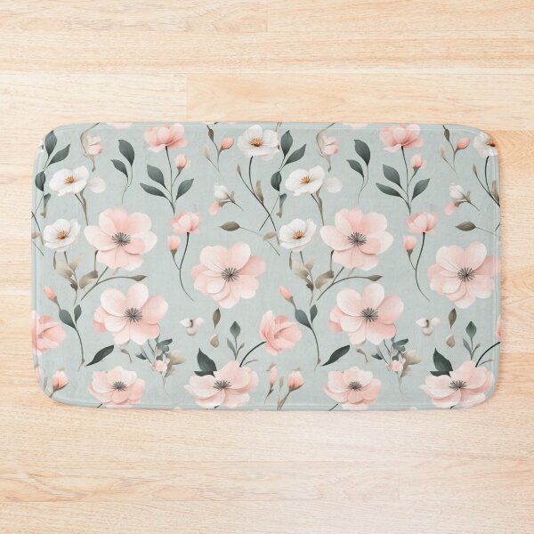Item preview, Pastel Pink Cherry Blossom Flowers ; Floral Pattern designed and sold by PatternInArt.