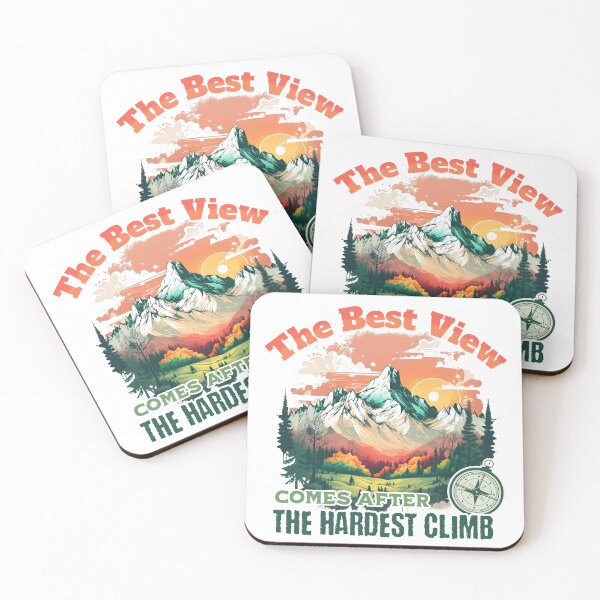 Item preview, The Best View Comes After The Hardest Climb Essential T-Shirt designed and sold by WSNT.