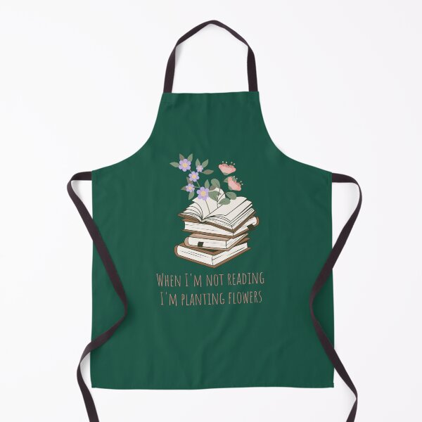 Item preview, When I'm not reading I'm planting flowers designed and sold by IvyLoveArt.