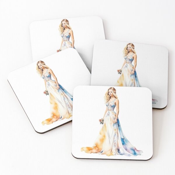 Item preview, Woman Portrait P - Watercolors & Pen designed and sold by Oldetimemercan.