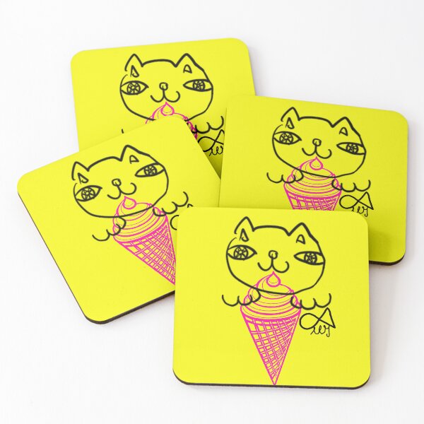 Artikelvorschau, LaMaisonOfMY FLUFFYCATNOODLES SWEETS COLLECTION Eistüte A entworfen und verkauft von LaMaisonOfMY.