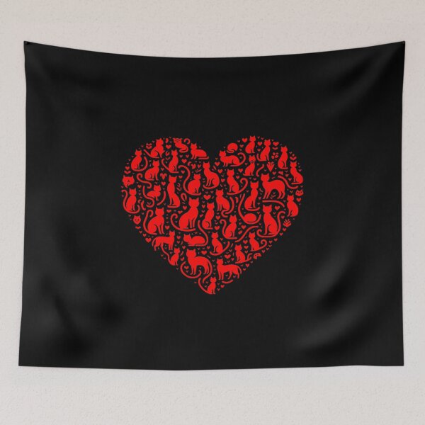 Item preview, Feline Fondness: Heart of Cats Tee Toddler Boys Gils Kids T-Shirt designed and sold by MAPDDesigns.