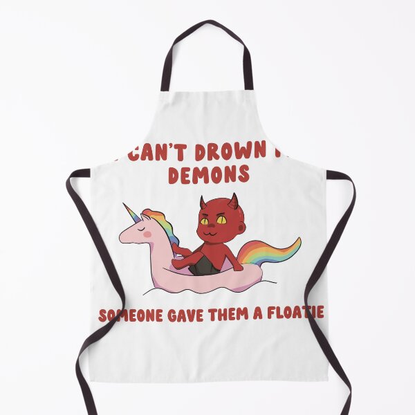 Item preview, I cant drown my demons someone gave them a floatie designed and sold by goblinbabe.