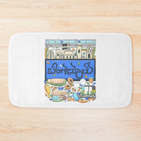 Item preview, Bangalore City Kannada Color Doodle designed and sold by NomadicQuest.